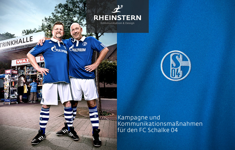 Kampagne und Kommunikationsmaßnahmen für den FC Schalke 04